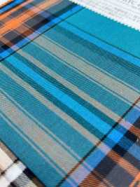 KYC411-D7 Chăm Sóc Vàng Kẻ Caro Nhuộm Sợi T/C[Vải] Uni Textile Ảnh phụ