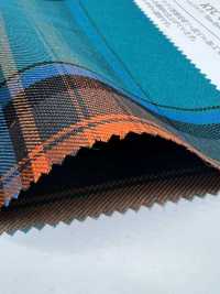 KYC411-D7 Chăm Sóc Vàng Kẻ Caro Nhuộm Sợi T/C[Vải] Uni Textile Ảnh phụ