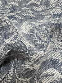 KYC424-W-D1 Cotton Rayon Sợi Gai Nhuộm Sợi Jacquard[Vải] Uni Textile Ảnh phụ