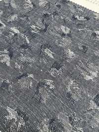 KYC424-W-D3 Cotton Rayon Sợi Gai Nhuộm Sợi Jacquard[Vải] Uni Textile Ảnh phụ