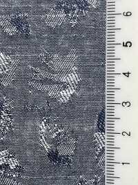 KYC424-W-D3 Cotton Rayon Sợi Gai Nhuộm Sợi Jacquard[Vải] Uni Textile Ảnh phụ