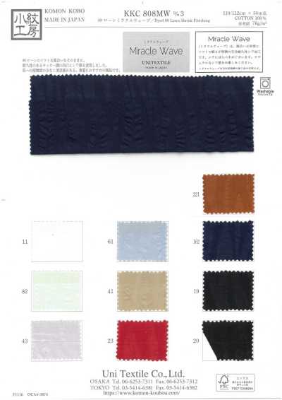 KKC808MW-D3 80 Vải Cotton Lawn Miracle Wave