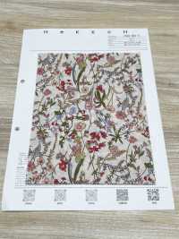 7026-600-3 60 Vải Cotton Lawn Hoa Cỏ Hokkoh Ảnh phụ