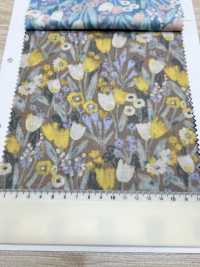 7026-600-7 60 Hoa Tulip Vải Cotton Lawn Hokkoh Ảnh phụ