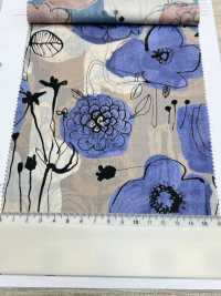 1026-605-1 60 Vải Cotton Lawn 9088 Chạm Hoa Hokkoh Ảnh phụ