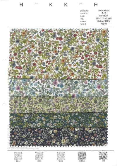 7026-610-3 80/240 Sợi Hoa Nhỏ đường Chỉ