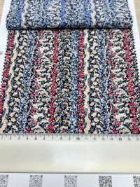 7026-615-2 60 Vải Cotton Lawn Kẻ Sọc Hoa Hokkoh Ảnh phụ