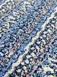 7026-615-2 60 Vải Cotton Lawn Kẻ Sọc Hoa Hokkoh Ảnh phụ