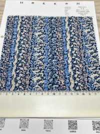 7026-615-2 60 Vải Cotton Lawn Kẻ Sọc Hoa Hokkoh Ảnh phụ