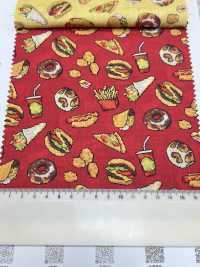 1026-626-1 60 Vải Cotton Lawn 6195 Hamburger Hokkoh Ảnh phụ