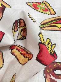 1026-626-1 60 Vải Cotton Lawn 6195 Hamburger Hokkoh Ảnh phụ