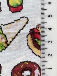 1026-626-1 60 Vải Cotton Lawn 6195 Hamburger Hokkoh Ảnh phụ