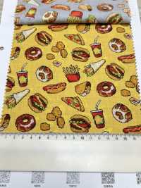 1026-626-1 60 Vải Cotton Lawn 6195 Hamburger Hokkoh Ảnh phụ
