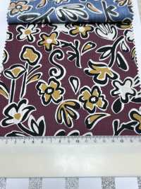 7026-630-3 60 Vải Cotton Typewritter Kika Flower Hokkoh Ảnh phụ