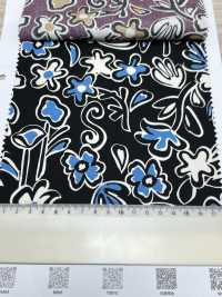 7026-630-3 60 Vải Cotton Typewritter Kika Flower Hokkoh Ảnh phụ