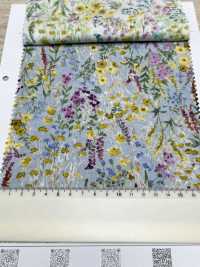 4026-660-2 60 Bông Hoa Màu Nước Trên Vải Cotton Lawn Hokkoh Ảnh phụ