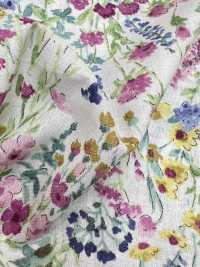 4026-660-2 60 Bông Hoa Màu Nước Trên Vải Cotton Lawn Hokkoh Ảnh phụ