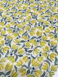 4026-660-3 60 Vải Cotton Lawn Hoa Hình Học Bãi Cỏ Hokkoh Ảnh phụ