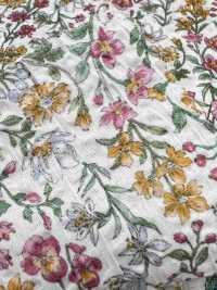 8026-680-3 80 Vải Cotton Lawn Miracle Wave Itome Hoa Nhỏ Hokkoh Ảnh phụ