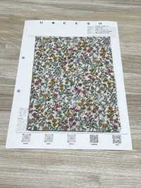 8026-680-3 80 Vải Cotton Lawn Miracle Wave Itome Hoa Nhỏ Hokkoh Ảnh phụ