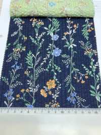 8026-680-4 80 Hoa Sọc Kẻ Sọc Vải Cotton Lawn Miracle Hokkoh Ảnh phụ