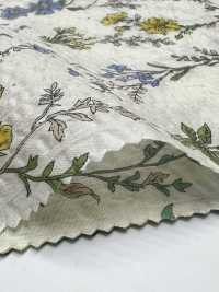 8026-680-4 80 Hoa Sọc Kẻ Sọc Vải Cotton Lawn Miracle Hokkoh Ảnh phụ