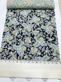 8026-680-5 80 Vải Cotton Lawn Kỳ Diệu Sóng Sarasa Hokkoh Ảnh phụ