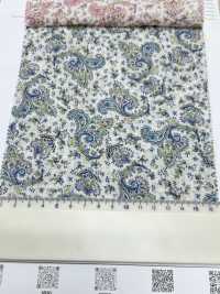 8026-680-5 80 Vải Cotton Lawn Kỳ Diệu Sóng Sarasa Hokkoh Ảnh phụ