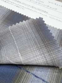 14418 50 Chỉ Vải Broadcloth đơn Kẻ Caro SUNWELL Ảnh phụ