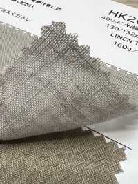 HK200GW 40 Linen W Chiều Rộng, Nhuộm Màu + OW[Vải] KOYAMA Ảnh phụ