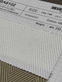 SBA8102 Dệt Xương Cá Lớn[Vải] SHIBAYA Ảnh phụ