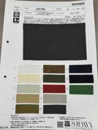 OS705 Vải Tussah Nylon Tái Chế C-ZERO Chống Thấm Nước SHIBAYA Ảnh phụ