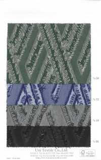 KYC849-D1 Cắt Jacquard Nhuộm Sợi[Vải] Uni Textile Ảnh phụ