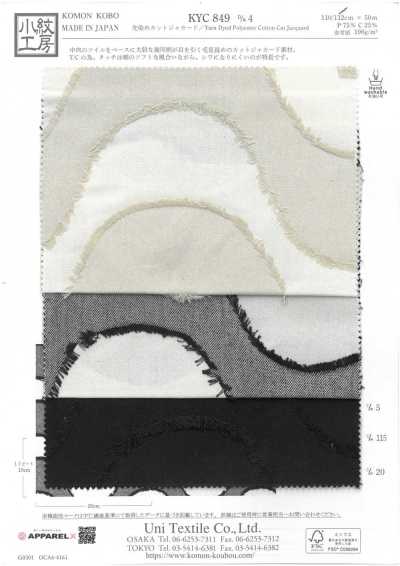 KYC849-D4 Nhuộm Sợi Jacquard Cắt