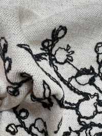 KCL524-D2896 Ren / Đăng Ten Sợi Gai Vải Bố Canvas Rayon Uni Textile Ảnh phụ