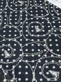KPL600-DK2-54 60 Vải Cotton Lawn Thêu In Cỏ Uni Textile Ảnh phụ