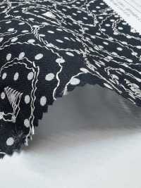 KPL600-DK2-54 60 Vải Cotton Lawn Thêu In Cỏ Uni Textile Ảnh phụ