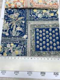 7026-615-6 60 Mẫu Khăn Tay Gợn Sóng Vải Cotton Lawn Hokkoh Ảnh phụ