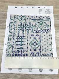 7026-620-3 80 Đồ Trang Trí Vải Cotton Lawn Miracle Wave Hokkoh Ảnh phụ