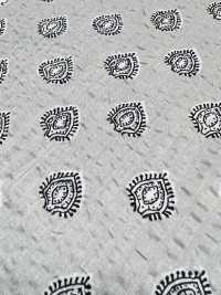 7026-620-6 80 Vải Cotton Lawn Miracle Wave Provence Komon Hokkoh Ảnh phụ