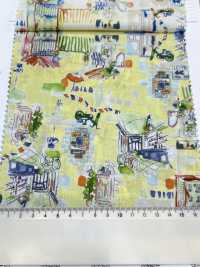 3026-655-2 60 Cảnh Vải Cotton Lawn Bãi Cỏ Hokkoh Ảnh phụ