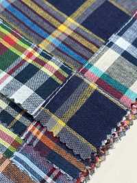 INDIA-2153 Chắp Mảnh Madras[Vải] ARINOBE CO., LTD. Ảnh phụ