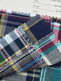 INDIA-2153 Chắp Mảnh Madras[Vải] ARINOBE CO., LTD. Ảnh phụ