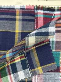 INDIA-2153 Chắp Mảnh Madras[Vải] ARINOBE CO., LTD. Ảnh phụ