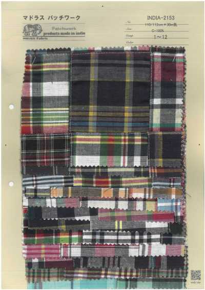 INDIA-2153 Madras Chắp Mảnh