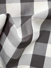 KKF1940CD-W-D1 Kẻ Caro Vải Sọc Nhăn Khổ Rộng Uni Textile Ảnh phụ