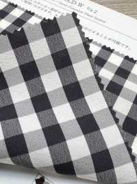 KKF1940CD-W-D2 Kẻ Caro Vải Sọc Nhăn Khổ Rộng Uni Textile Ảnh phụ