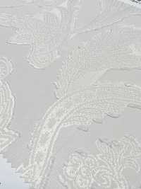 KKF4190-D301 Voan Chiffon Jacquard Cắt Voan[Vải] Uni Textile Ảnh phụ