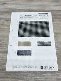 SB4H3004 Vải Voan Gingham Bằng Sợi Cotton Nhuộm Vải Cotton Lawn Voan SHIBAYA Ảnh phụ
