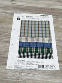 SB4H2011 Cotton & ECOPET Vải Cotton Typewritter Ripple Wash SHIBAYA Ảnh phụ